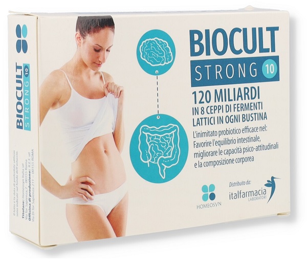 BIOCULT STRONG 10 BUSTINE DA 3 G - Farmadillo