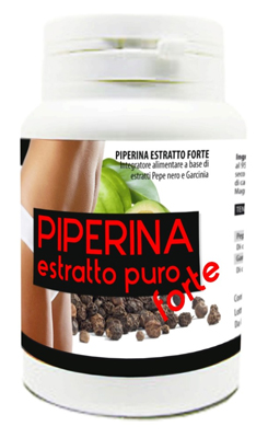 PIPERINA ESTRATTO PURO 60 CAPSULE - Farmadillo