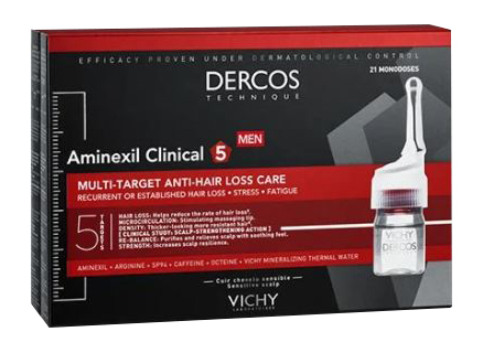 DERCOS AMINEXIL FIALE 42 UOMO 6 ML - Farmadillo