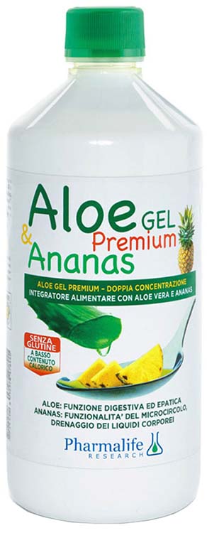ALOE GEL PREMIUM & ANANAS 1 LITRO - Farmadillo