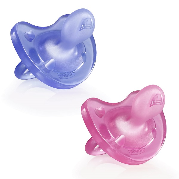 CHICCO GOMMOTTO IN SILICONE GIRL 6-16 MESI 2 PEZZI - Farmadillo