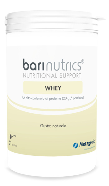 BARINUTRICS WHEY 21 PORZIONI X 22,71 G - Farmadillo