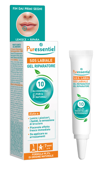 PURESSENTIEL GEL SOS LABIALE NUOVA FORMULA 5 ML - Farmadillo