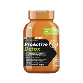 PROACTIVE DETOX 60 COMPRESSE - Farmadillo