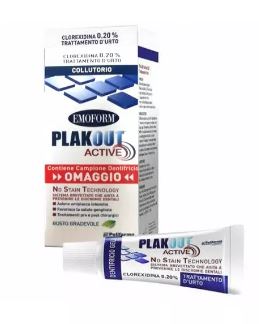 EMOFORM PLAKOUT ACTIVE 0,20 + DENTIFRICIO CAMPIONE - Farmadillo