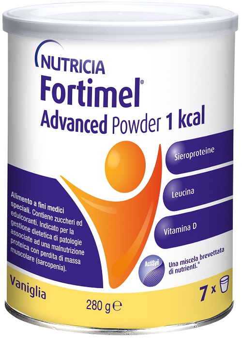 NUTRICIA FORTIMEL ADVANCED POWDER 1 KCAL VANIGLIA 280 G - Farmadillo