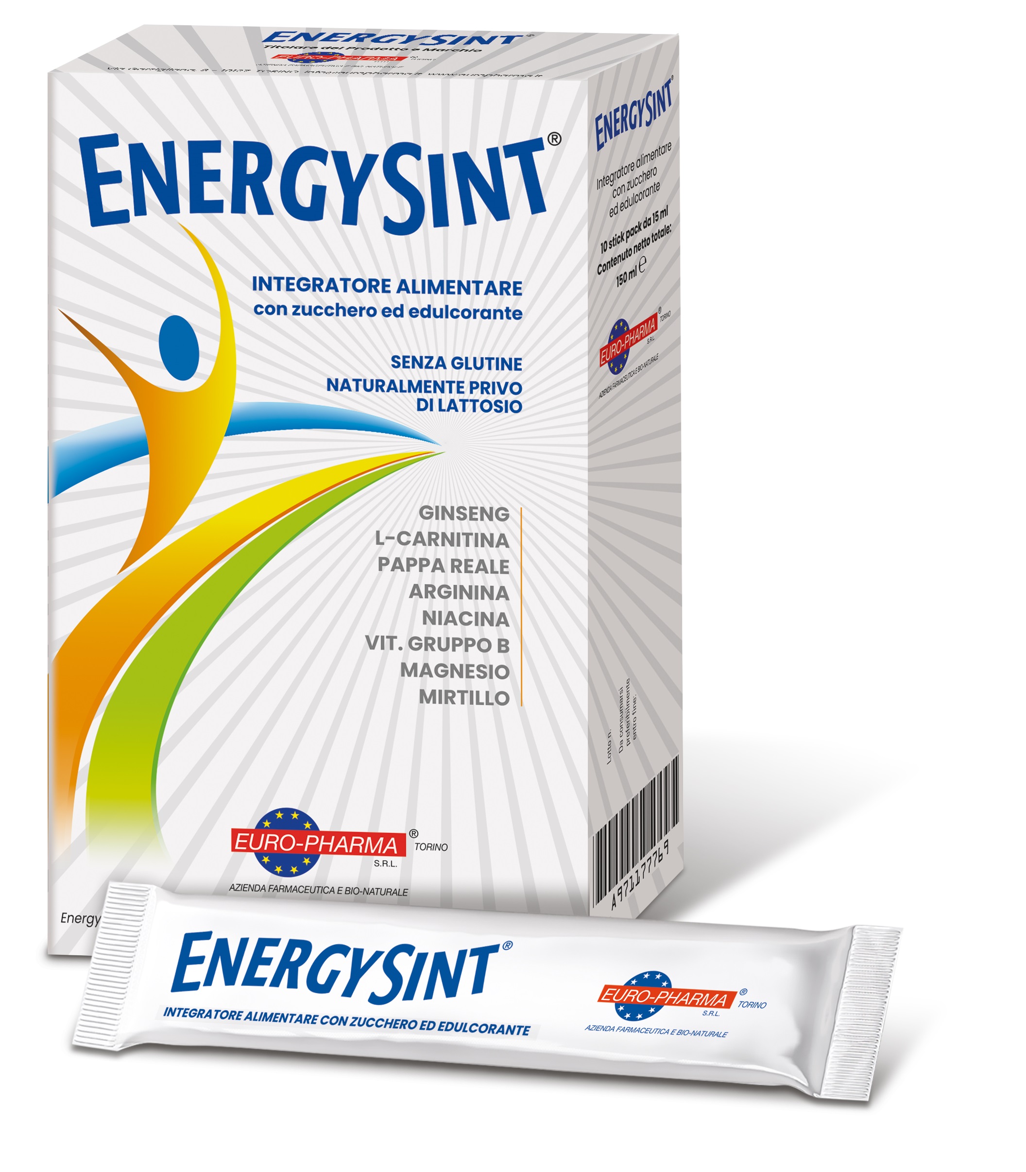 ENERGYSINT 10 STICK PACK DA 15 ML - Farmadillo