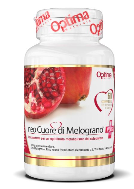 CUORE DI MELOGRANO NEO CUORE DI MELOGRANO PLUS 60 COMPRESSE 816 MG - Farmadillo