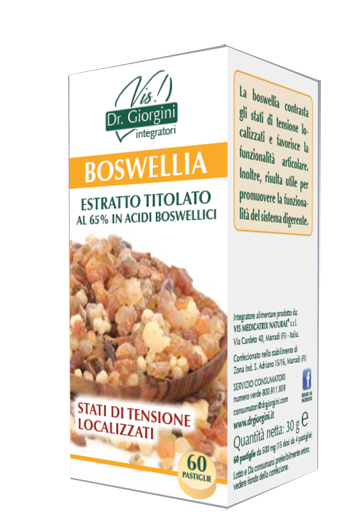 BOSWELLIA ESTRATTO TITOLATO 60 PASTIGLIE - Farmadillo
