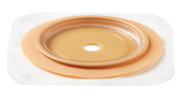 PLACCA NATURA+ PIANA RITAGLIABILE IN IDROCOLLOIDE STOMAHESIVE E CEROTTO POROSO FLANGIA 57 MM 5 PEZZI - Farmadillo