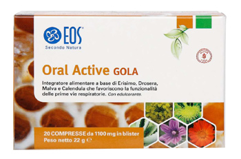 EOS ORAL ACTIVE GOLA 20 COMPRESSE - Farmadillo