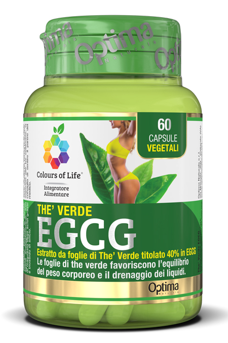 COLOURS OF LIFE THE VERDE EGCG 60 CAPSULE VEGETALI - Farmadillo