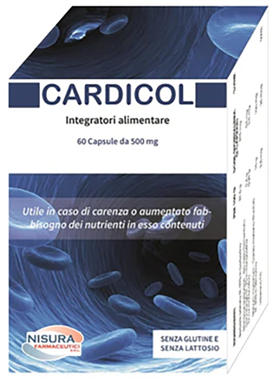 CARDICOL 60 CAPSULE DA 500 MG - Farmadillo