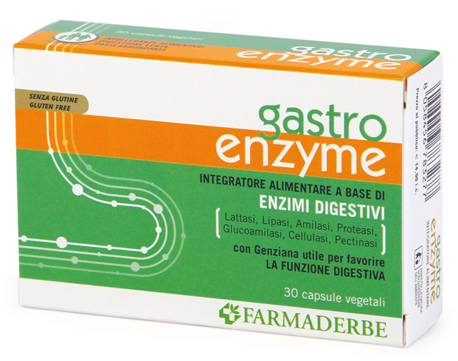 GASTRO ENZYME 30 CAPSULE VEGETALI - Farmadillo