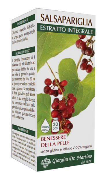 SALSAPARIGLIA ESTRATTO INTEGRALE 200 ML - Farmadillo