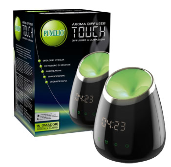 PUMILIO AROMA DIFFUSER TOUCH A ULTRASUONI - Farmadillo