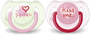 SUCCHIETTO LOVE 6-18 MESI FEMMINA 2 PEZZI - Farmadillo