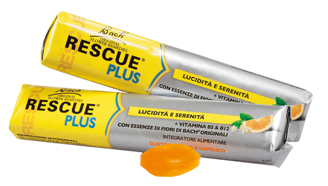 RESCUE ORIGINAL PLUS 10 CONFETTI AROMA ARANCIA E SAMBUCO - Farmadillo