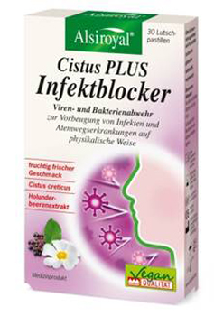 ALSIROYAL INFEKT BLOCKER CISTUS PLUS  30 PASTIGLIE GOMMOSE 57 G - Farmadillo