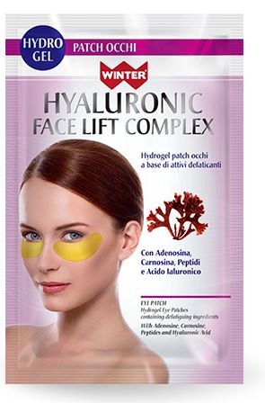 WINTER HYALURONIC FACE LIFT COMPLEX PATCH OCCHI RUGHE OCCHIAIE 2 PEZZI DA 1,5 G - Farmadillo