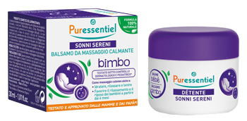 PURESSENTIEL BALSAMO DA MASSAGGIO PETTORALE BIMBO SONNI SERENI 30 ML - Farmadillo