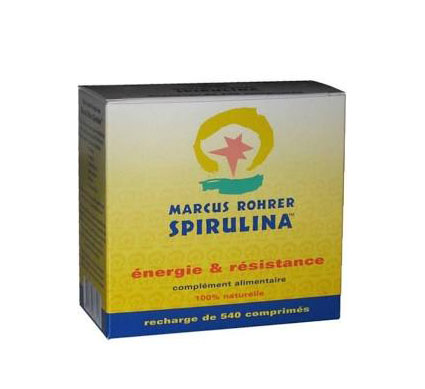 SPIRULINA MARCUS ROHRER 540 COMPRESSE - Farmadillo