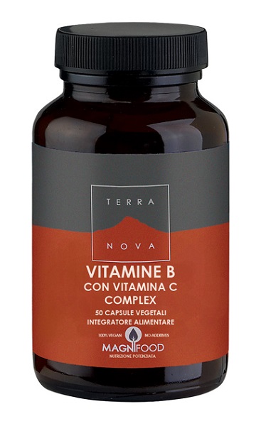 TERRANOVA COMPLESSO DI VITAMINE B CON VITAMINA C 50 CAPSULE - Farmadillo