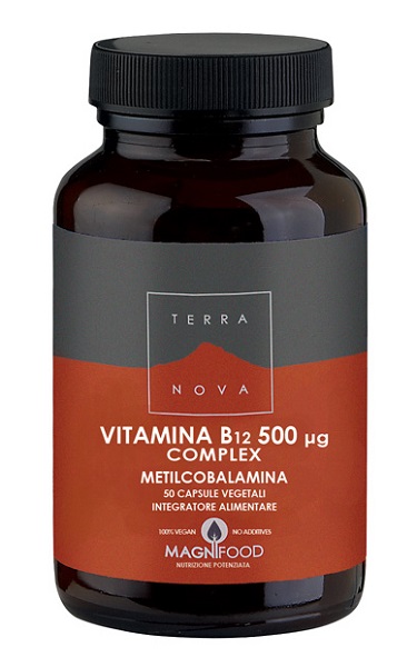 TERRANOVA COMPLESSO DI VITAMINA B12 500 UG 50 CAPSULE - Farmadillo