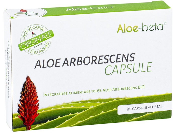 ALOE BETA 30 CAPSULE ALOE ARBORESCENS - Farmadillo