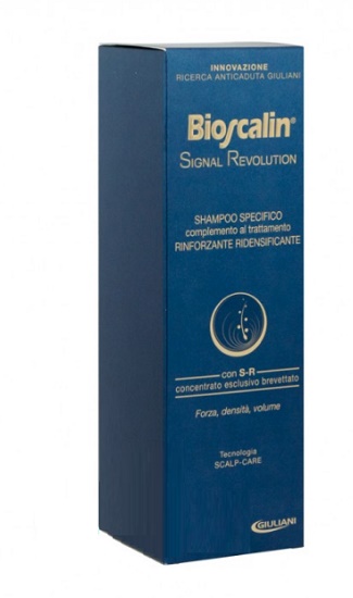 BIOSCALIN SIGNAL REVOLUTION SHAMPOO RINFORZANTE RIDENSIFICANTE 200 ML - Farmadillo