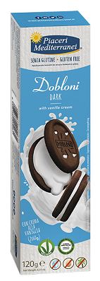 PIACERI MEDITERRANEI DOBLONI DARK 120 G - Farmadillo