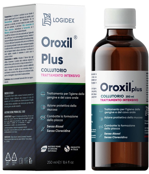 OROXIL PLUS COLLUTORIO TRATTAMENTO INTENSIVO 250 ML - Farmadillo