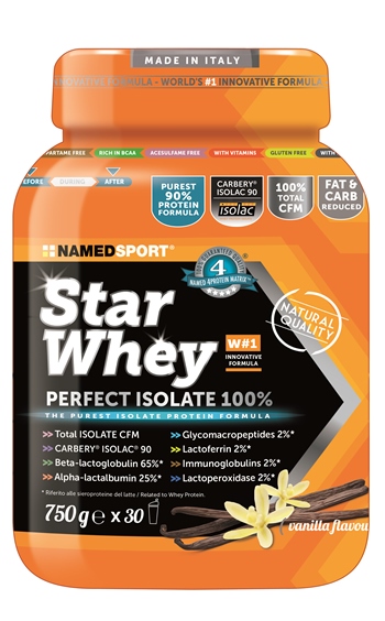 STAR WHEY ISOLATE VANILLA 750 G - Farmadillo