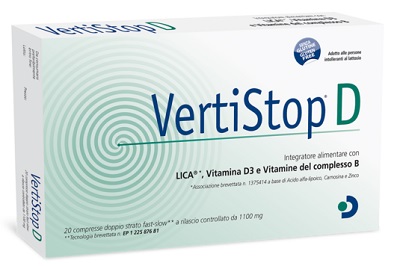 VERTISTOP D 20 COMPRESSE DA 1100 MG - Farmadillo