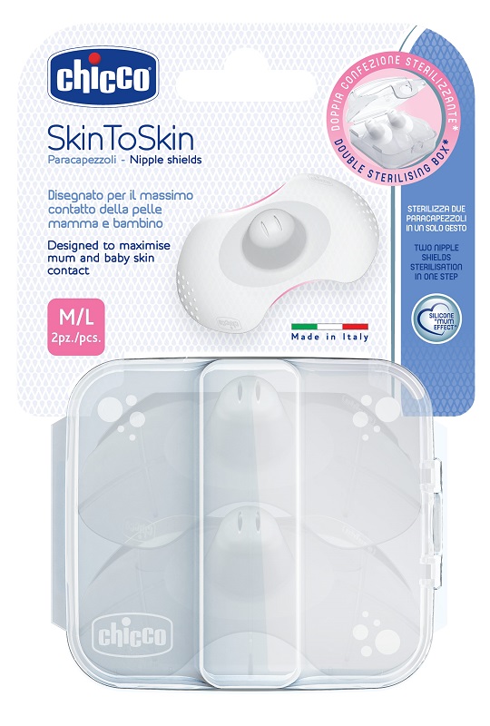 CHICCO PARACAPEZZOLI SILICONE LARGE - Farmadillo