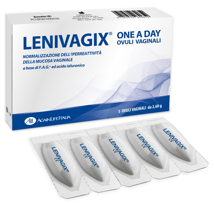 LENIVAGIX ONE A DAY 5 OVULI VAGINALI - Farmadillo