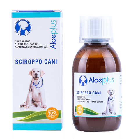 ALOEPLUS SCIROPPO 250 ML CANI MINI - Farmadillo