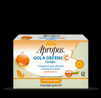 APROPOS GOLA DEFENS C ACE 20 PASTIGLIE - Farmadillo