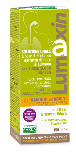 LUMAXIN DISPOSITIVO MEDICO SCIROPPO ADULTI/BAMBINI 150 ML - Farmadillo