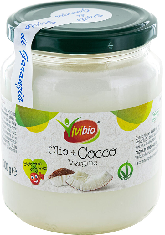 OLIO DI COCCO VERGINE VIVIBIO 300 ML - Farmadillo