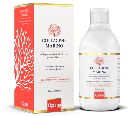 COLLAGENE MARINO IDROLIZZATO LIQUIDO PRONTO DA BERE 500 ML - Farmadillo