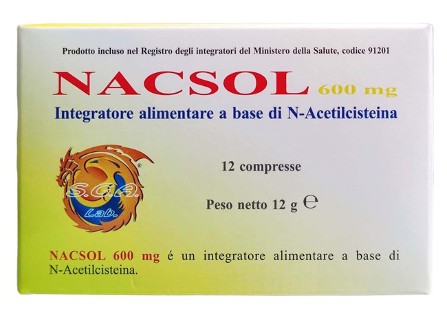 NACSOL 12 COMPRESSE - Farmadillo