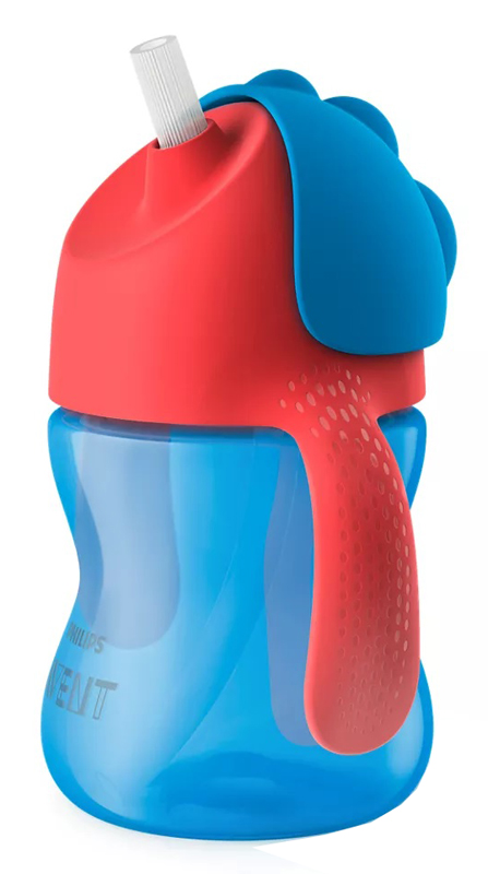 AVENT TAZZA BLU CON CANNUCCIA DA 200ML - Farmadillo