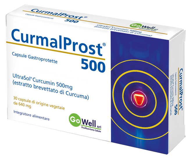 CURMALPROST 500 30 CAPSULE GASTROPROTETTE - Farmadillo