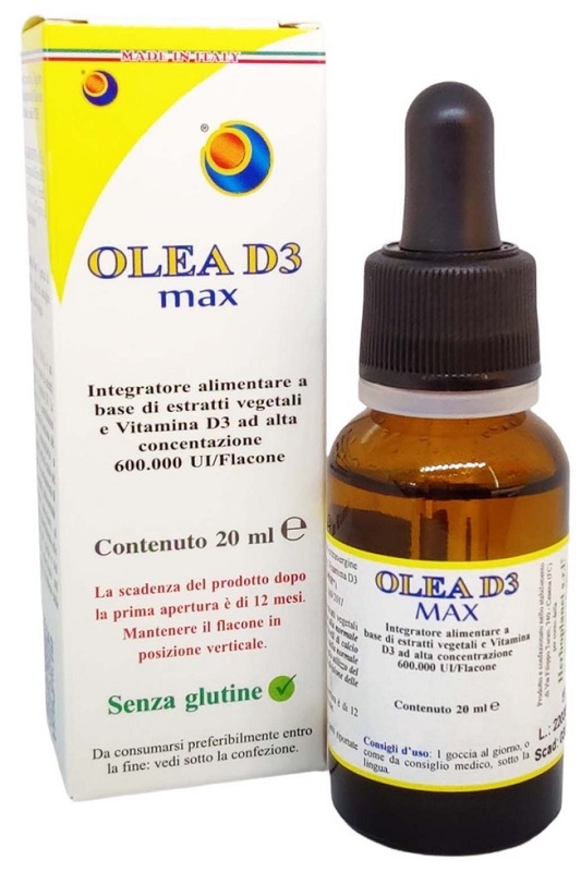OLEA D3 MAX GOCCE 20 ML - Farmadillo