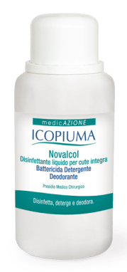NOVALCOL DISINFETTANTE LIQUIDO ANTISETTICO CUTANEO 250 ML - Farmadillo