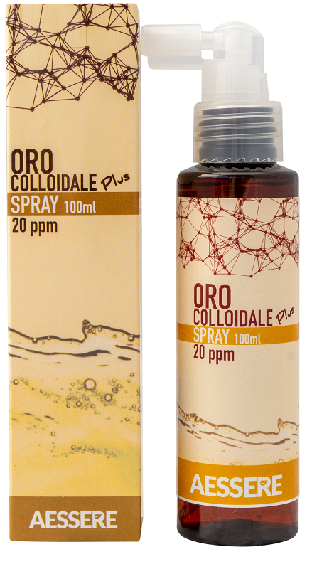 ORO COLLOIDALE PLUS SPRAY 20PPM 100 ML - Farmadillo