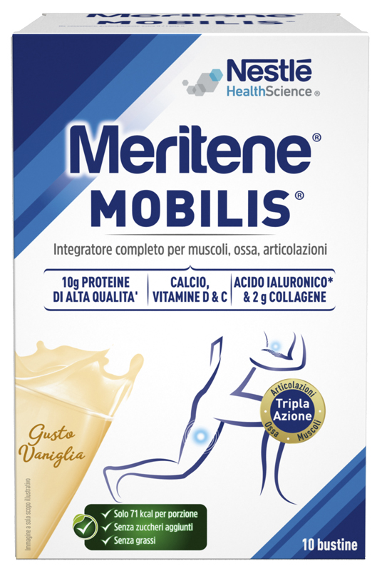 MERITENE MOBILIS GUSTO VANIGLIA 10 BUSTINE DA 21 G - Farmadillo