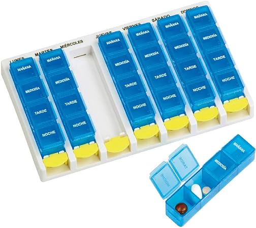 PORTAPILLORE SET MEDSTIMANALE 4 DOSI MEDS - Farmadillo