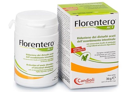 FLORENTERO ACT 120 COMPRESSEAPPETIBILI PER CANI E GATTI - Farmadillo
